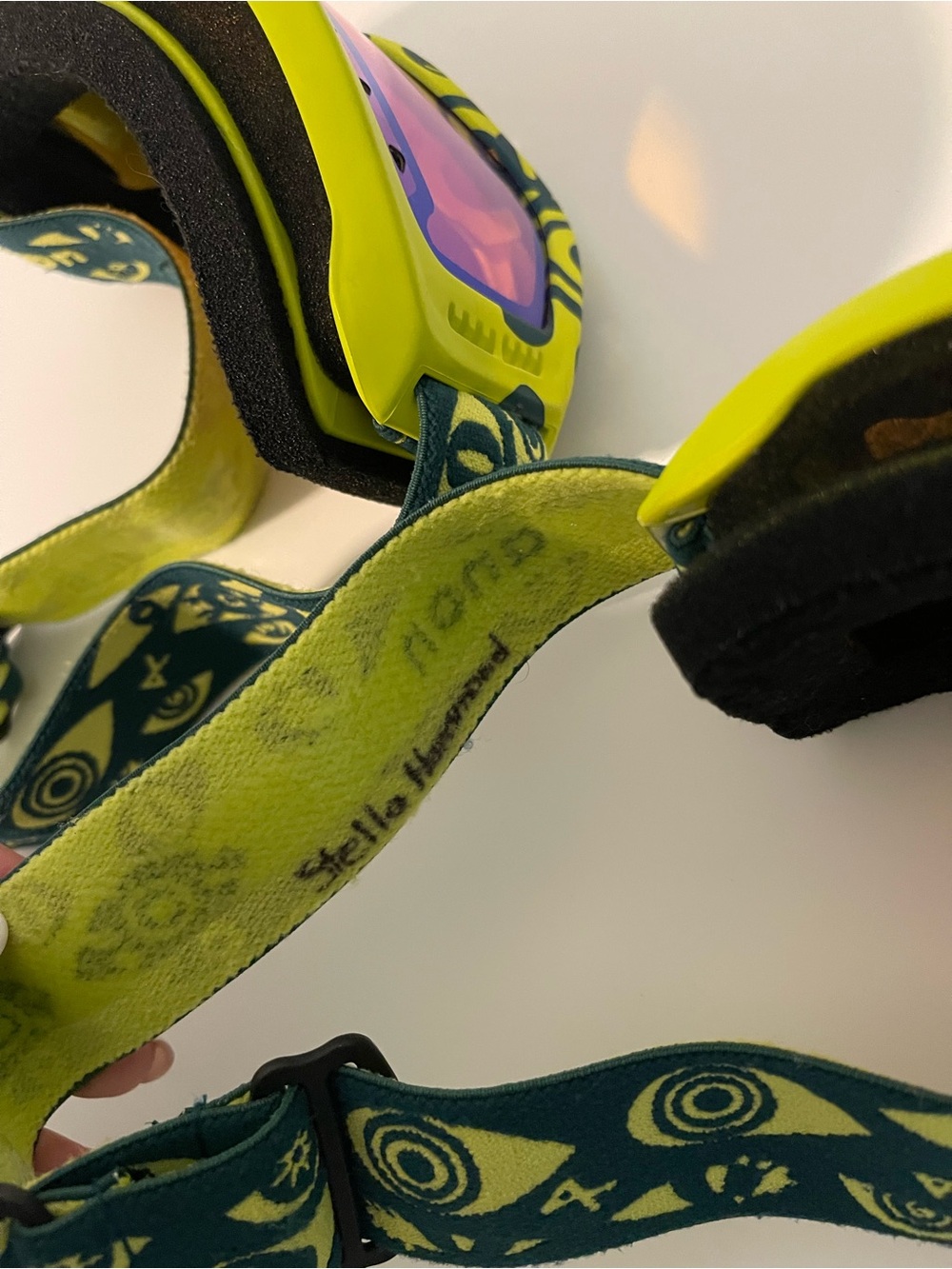 Anon Neon Yellow Mirrored Lens Ski/Moto Goggles - Double Pack - Picture 3 of 3